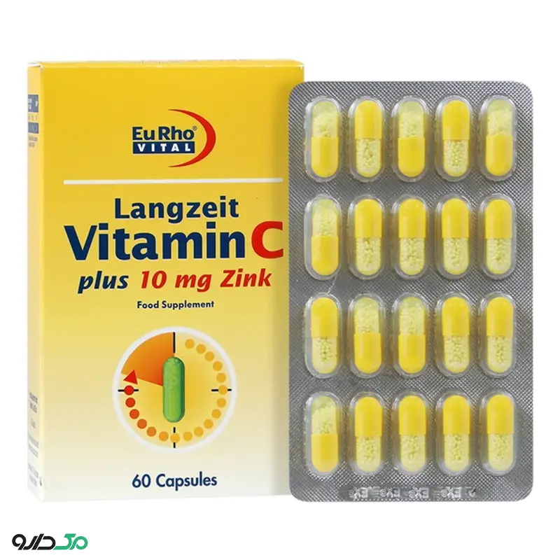 ویتامین سی با زینک یوروویتال